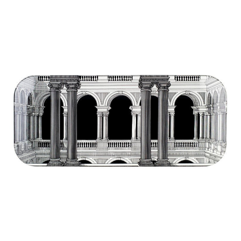 Fornasetti, Fornasetti tray - Black