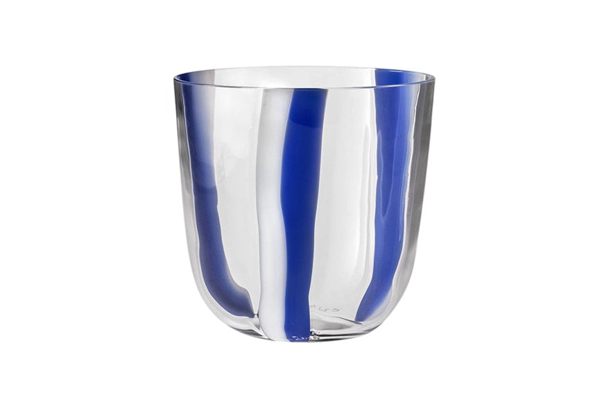 Carlo Moretti | I Diversi Drink Glass (Blue/White)