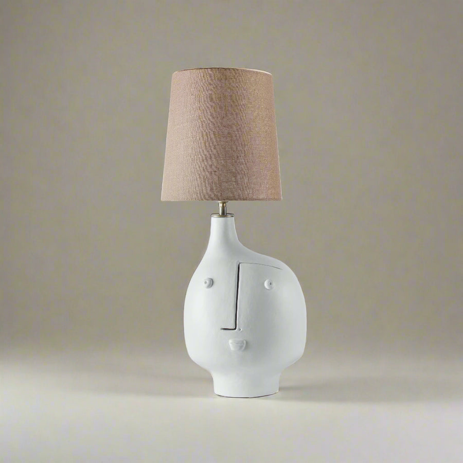 Dalo | White Ceramic Sculptural Lamp