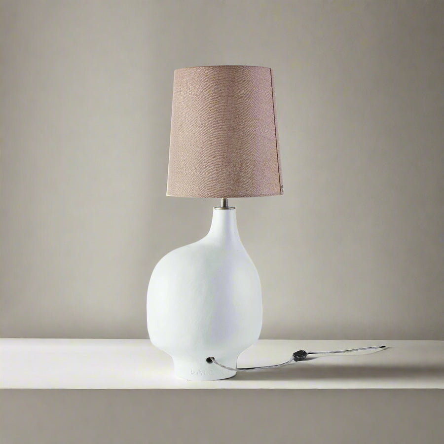 Dalo | White Ceramic Sculptural Lamp