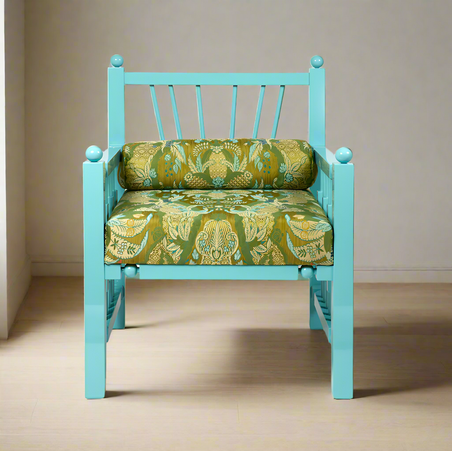 Laura Gonzalez | Madras Armchair Teal